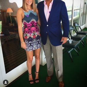 Mini multi color dress size small